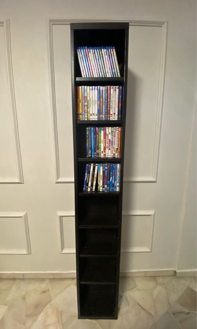 Ikea billy shop dvd