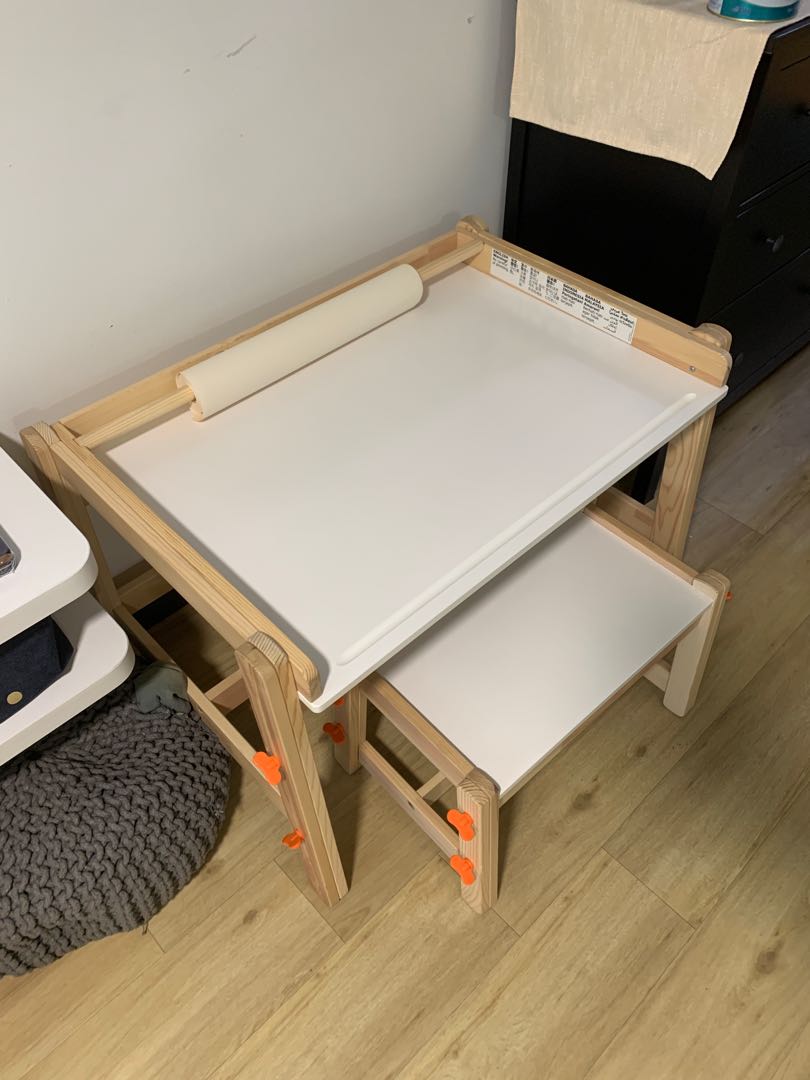 Ikea adjustable kid desk best sale