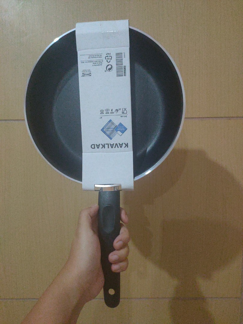 Ikea Kavalkad Teflon Pan 24cm, Kitchen & Appliances di Carousell