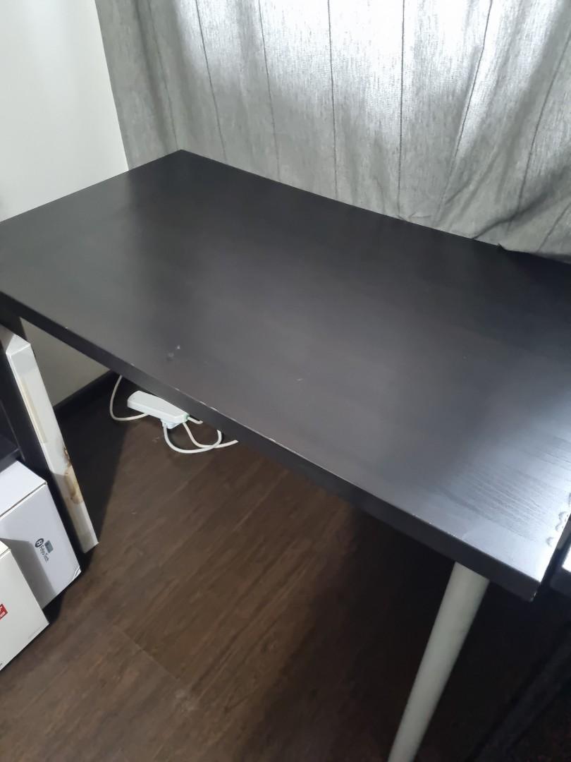 Ikea Linnmon Work Table With Adils Legs Furniture Home Living Furniture Tables Sets On Carousell