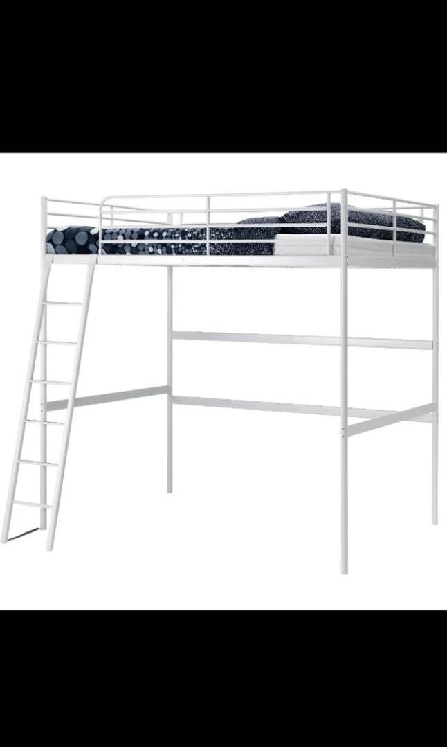 Ikea Loft Bed White Metal