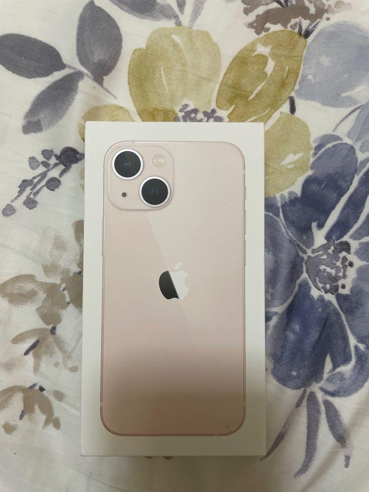 全新未開封Iphone 13 mini Pink 128GB, 手提電話, 手機, iPhone