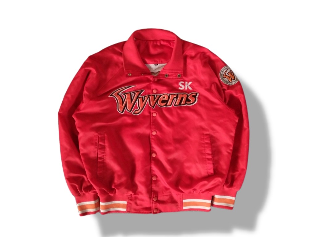 Jaket baseball vintage second, Fesyen 