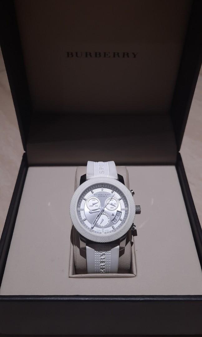 Jam Tangan Burberry Sport BU7760 White Dial ORIGINAL