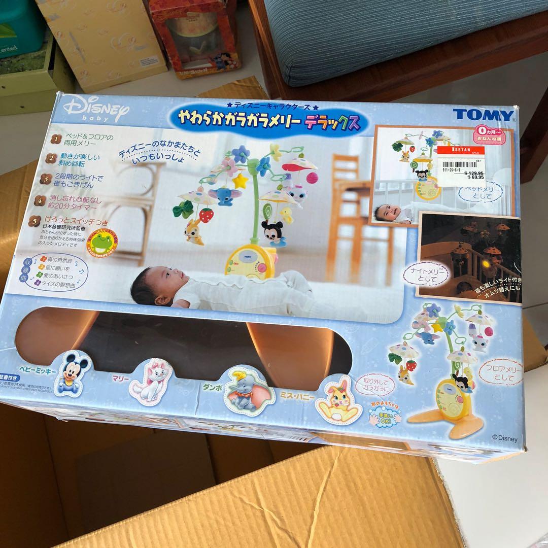 Japan TOMY disney themed mobile, Babies & Kids, Infant Playtime on