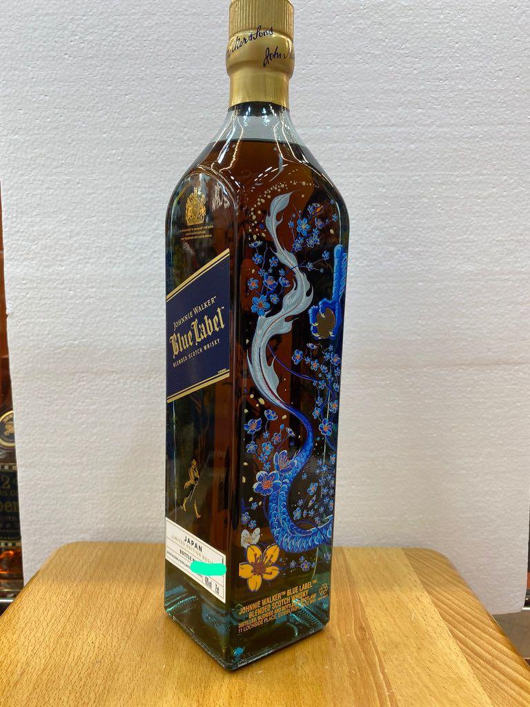 Johnnie Walker Blue Label行走約翰藍牌龍年典藏限量款威士忌 ...