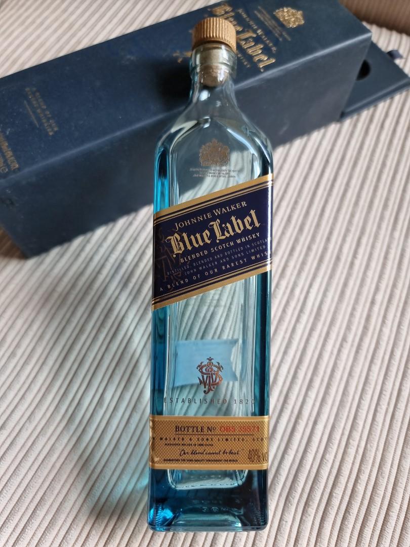 Johnnie Walker Blue Label Empty Bottle (200ml), Furniture ...