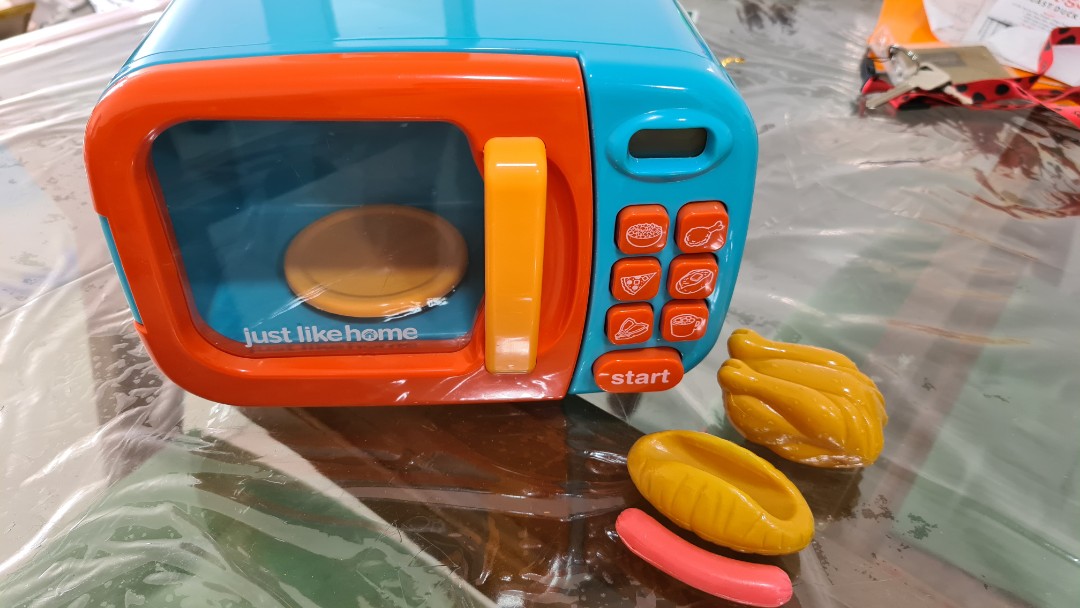 Just like outlet home toy microwave