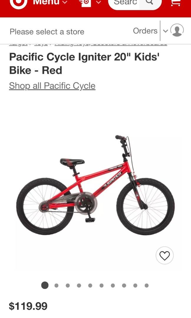 Pacific igniter sales 20 inch bike