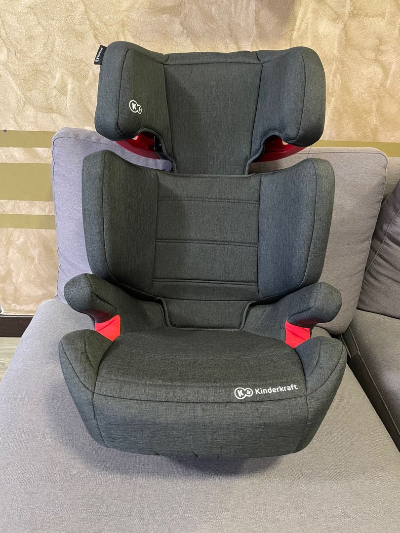 Kinderkraft Junior Fix Carseat / Booster Sit with ISOFIX, Babies Infant Playtime Carousell