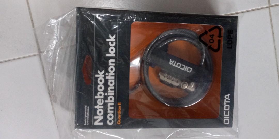 Laptop combination lock, Computers & Tech, Parts & Accessories, Other