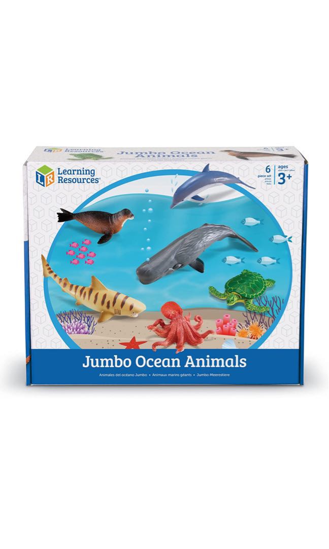 Learning resources sales jumbo ocean animals