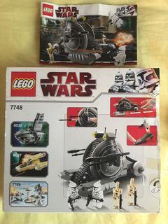 Lego Star Wars 7748 Tank Droid