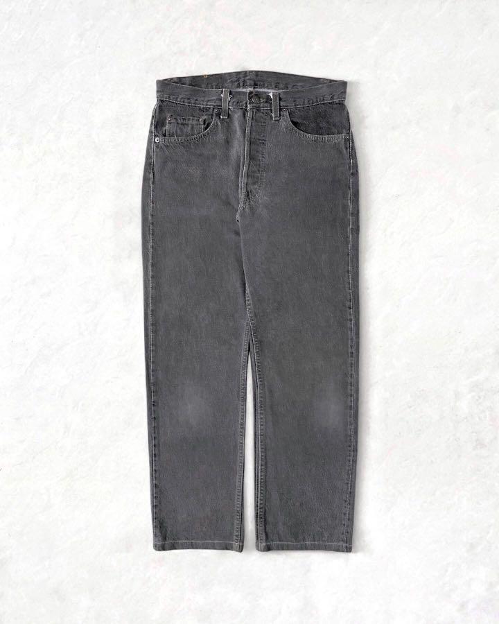 Levis 501 vintage black charcoal washed 
