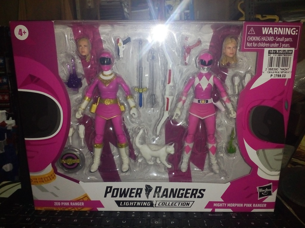 Lightning Collection Pink Ranger 2-Pack, Hobbies & Toys, Toys & Games on  Carousell