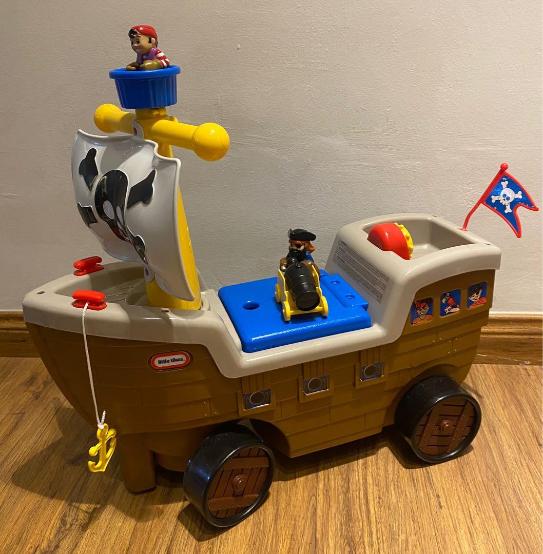 Little tikes 2 in 1 pirate top ship