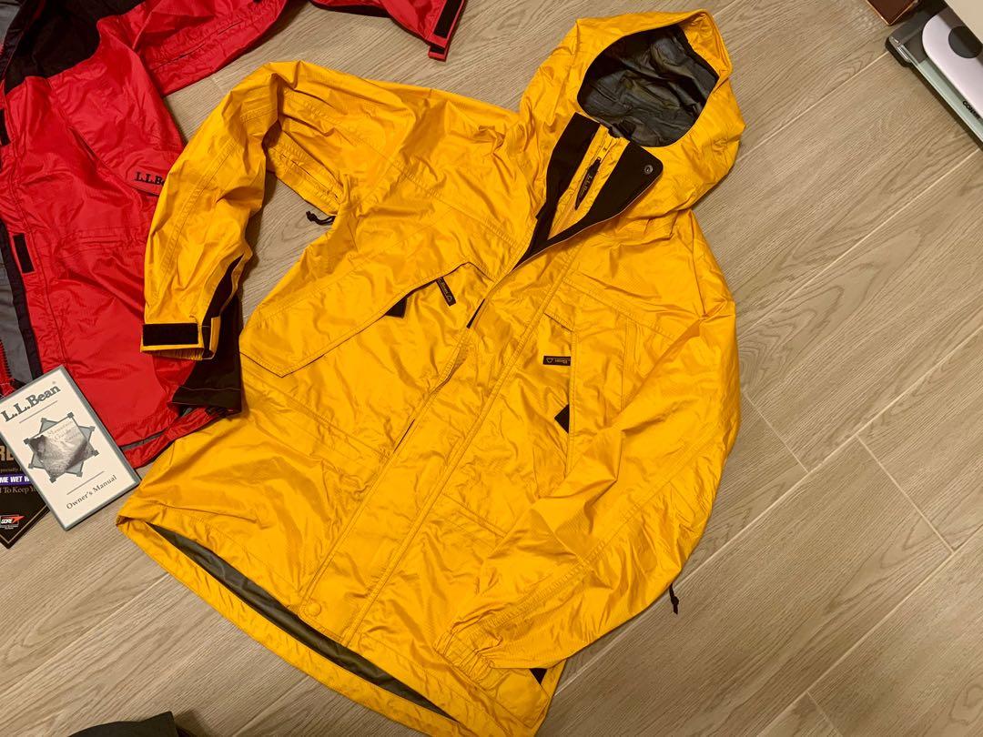 LL BEAN GORE TEX MOUNTAIN JACKET VINTAGE not windbreaker north