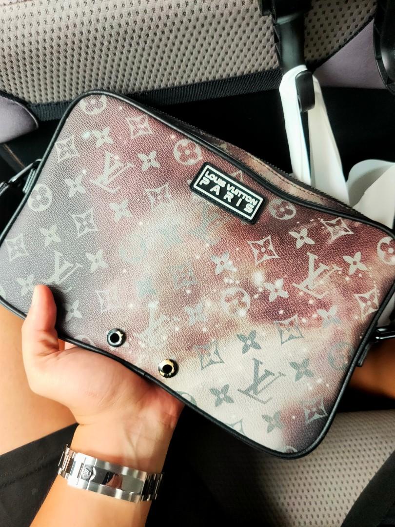 louis vuitton galaxy messenger bolsa
