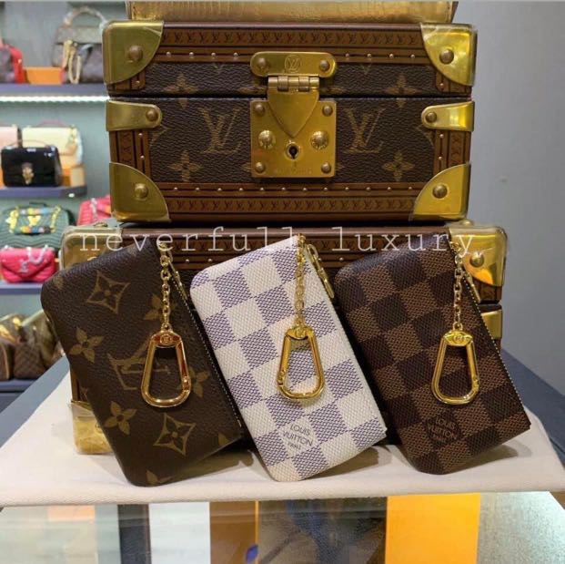 ✨NEW IN ✨ Louis Vuitton Damier Azur Key Pouch, Luxury, Bags & Wallets on  Carousell