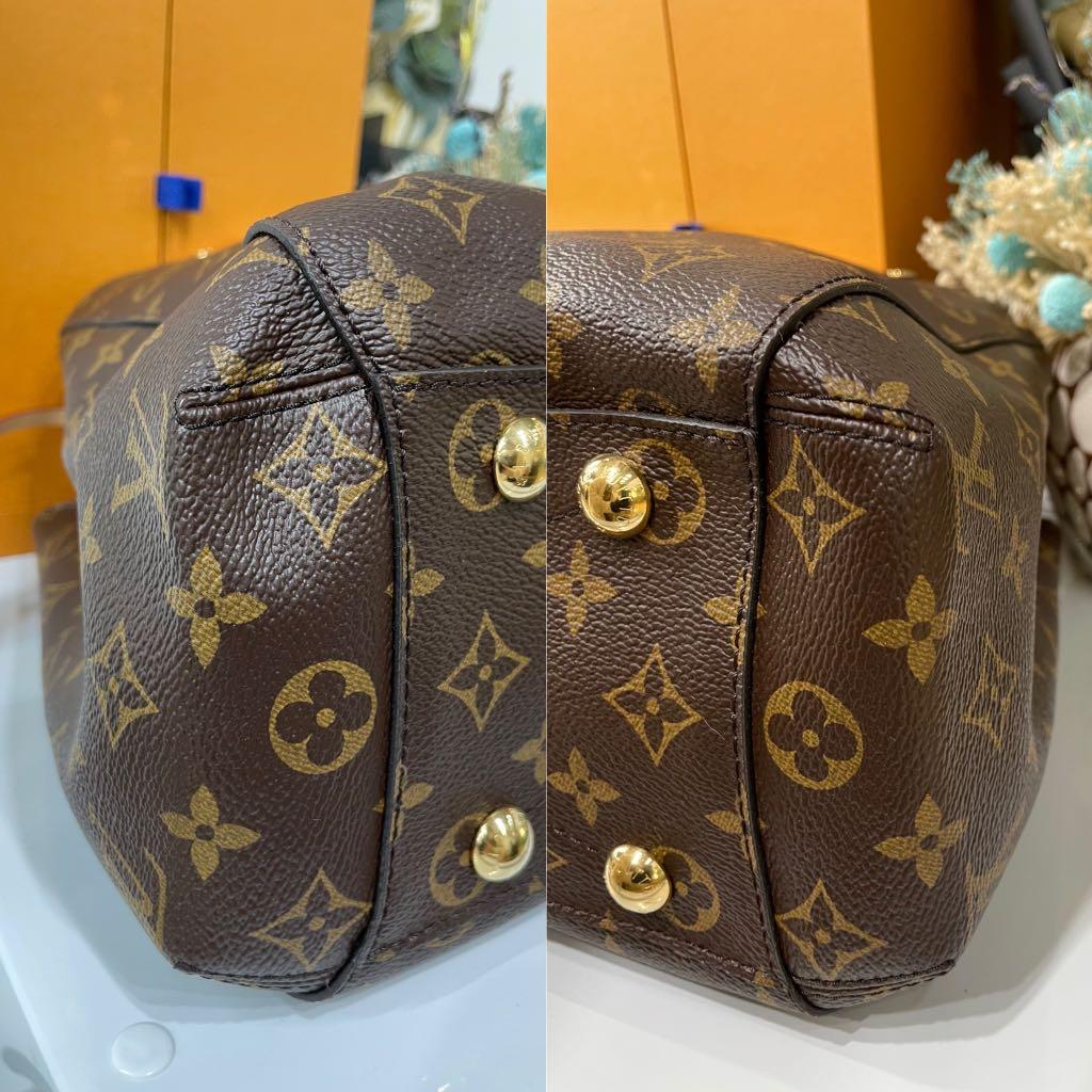 louis vuitton monogram nice mini toiletry pouch (m44495), with dust cover