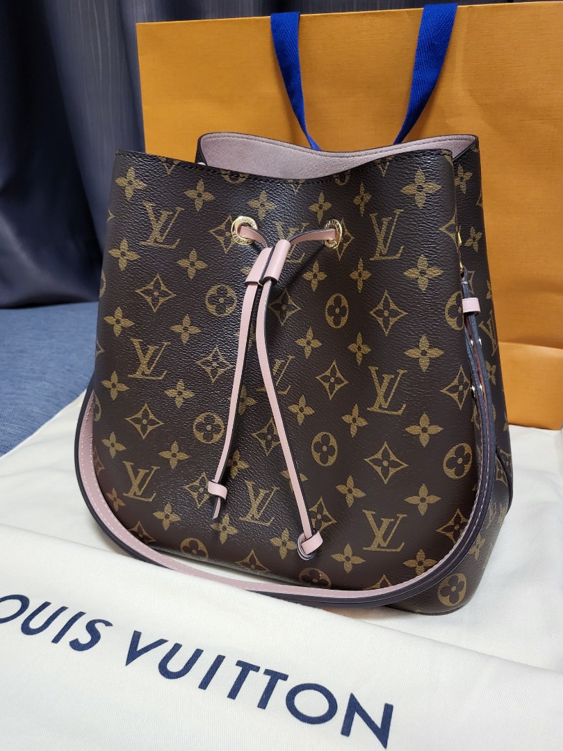 Authentic LV neonoe bucket bag available. Its coded Swipe for