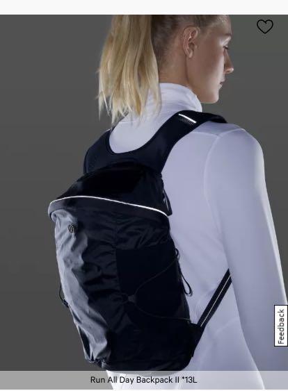 Lululemon Run all day backpack 13L Carousell