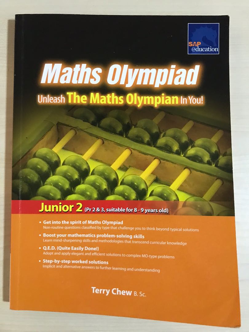 Maths Olympiad - Junior 2 - Primary 2&3, Hobbies & Toys, Books ...
