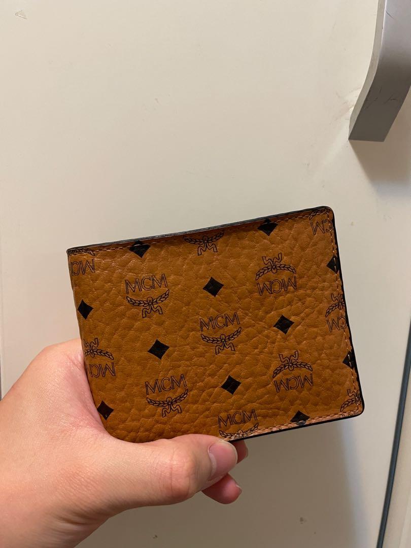 mcm belt wallet