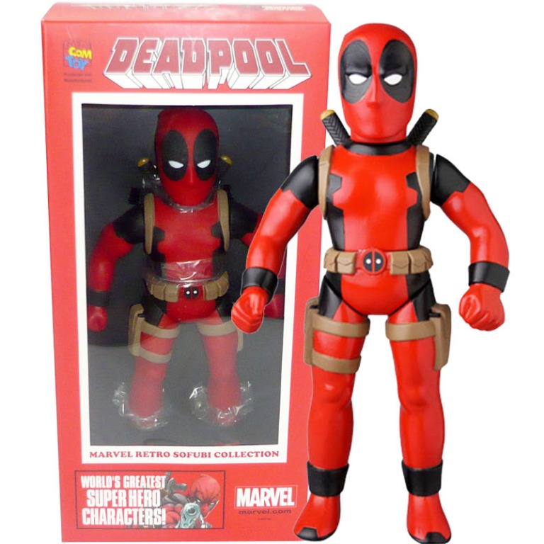メディコムトイ MARVEL RETRO SOFUBI COLLECTION Deadpool デッド