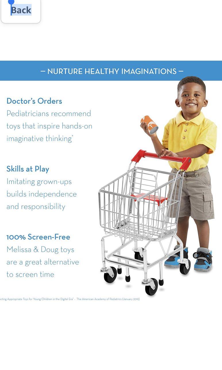 Melissa and clearance doug trolley