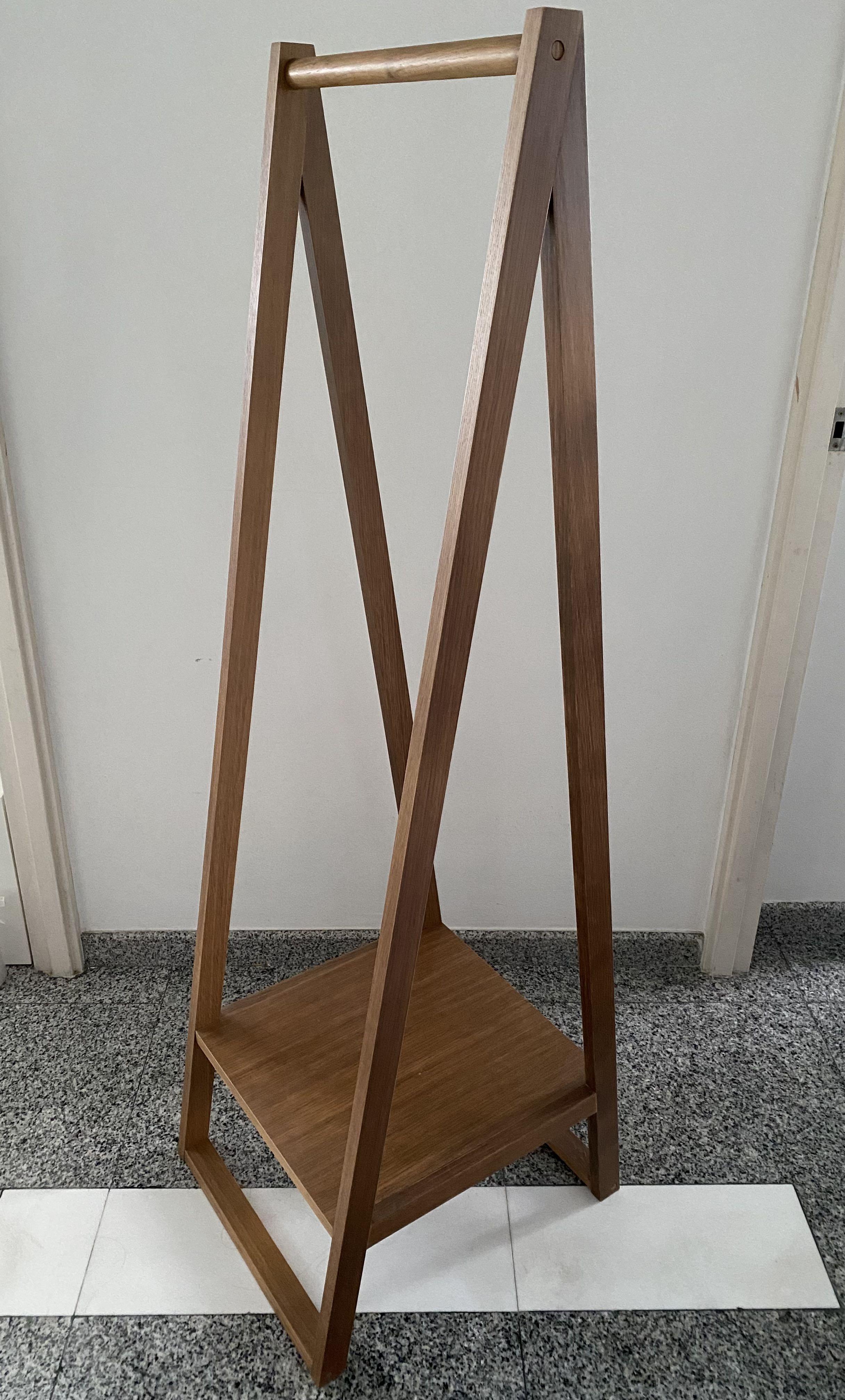 MUJI Oak Coat/Clothes Rack, Furniture & Home Living, Furniture, Shelves
