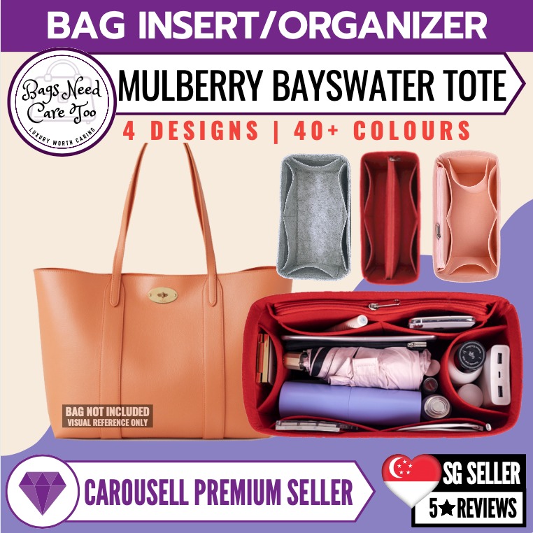 Mulberry Bayswater Tote Organizer Insert, Bag Organizer with
