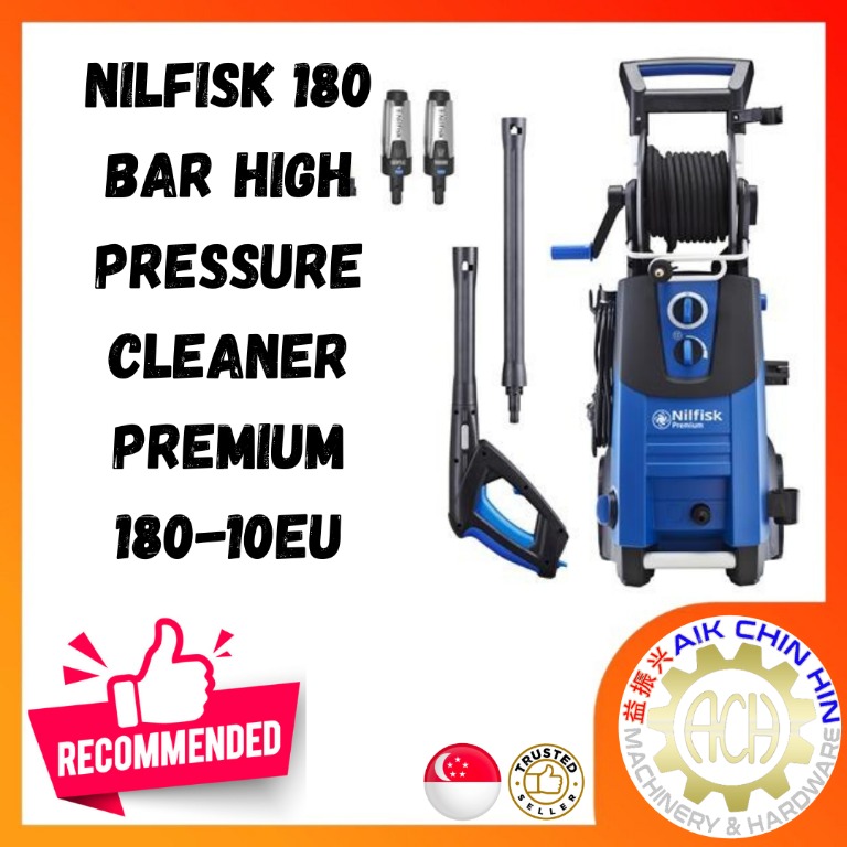 NILFISK 180 BAR HIGH PRESSURE CLEANER PREMIUM 180 10EU Model