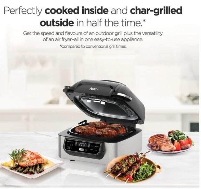 Cyclonic grilling clearance