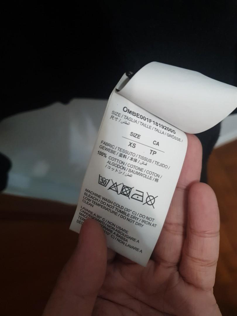 Off white hoodie receipt top
