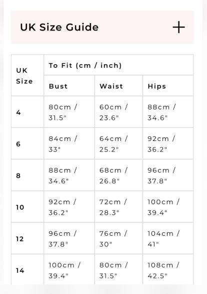 Oh polly on sale dress sizes
