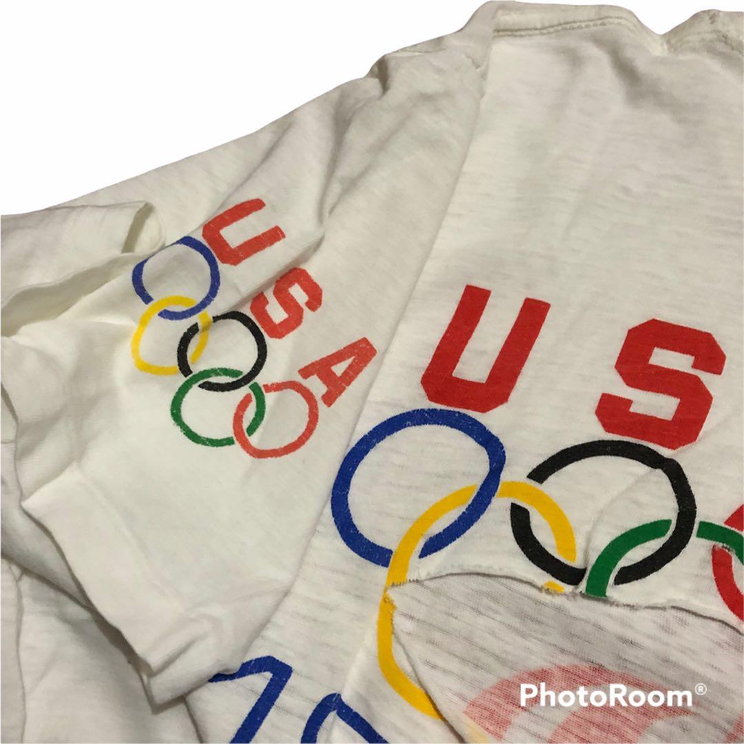 olympic , vintage olympic usa, Men's Fashion, Tops & Sets, Tshirts