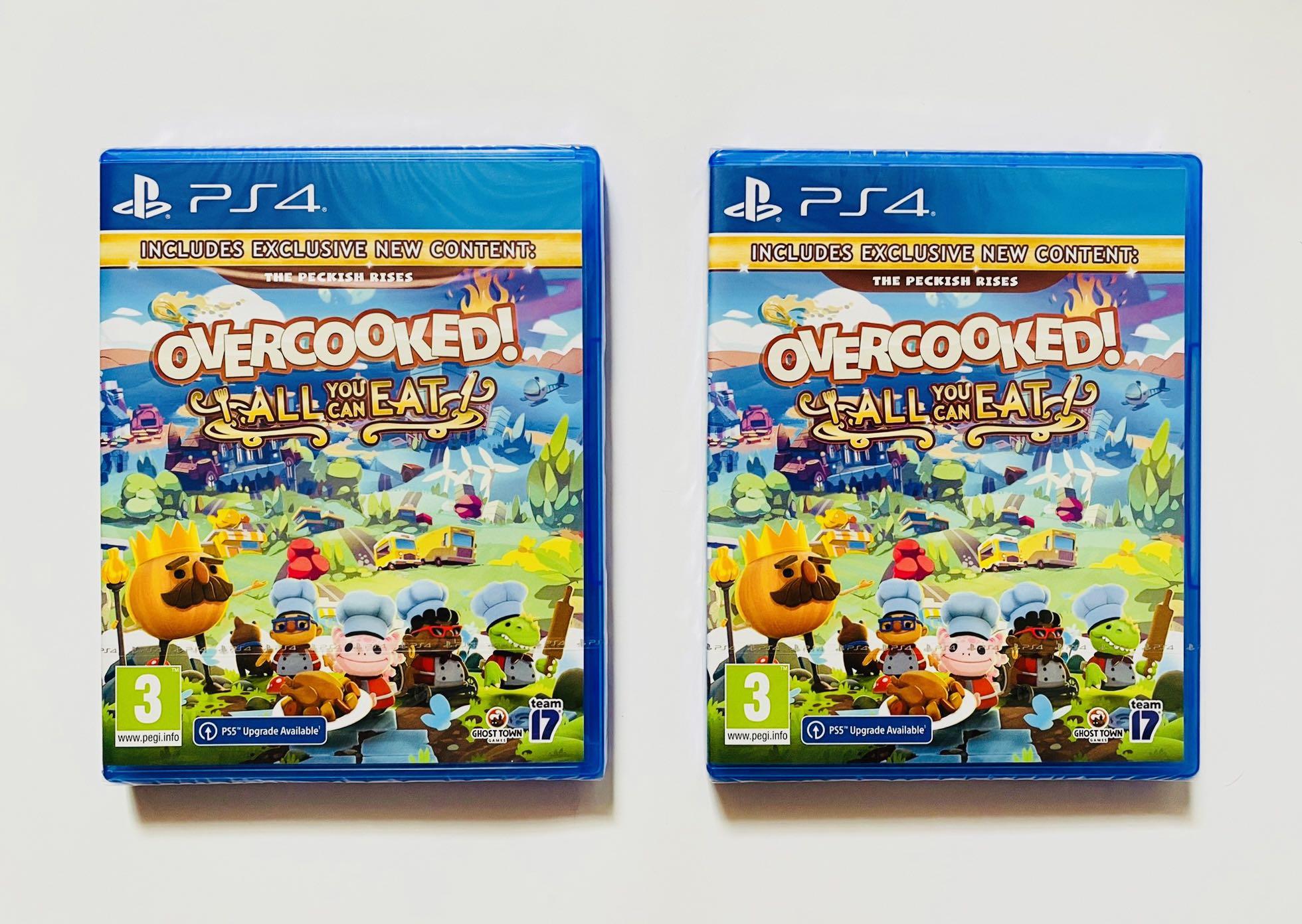 Overcooked All You Can Eat PS4 Video Gaming Video Games