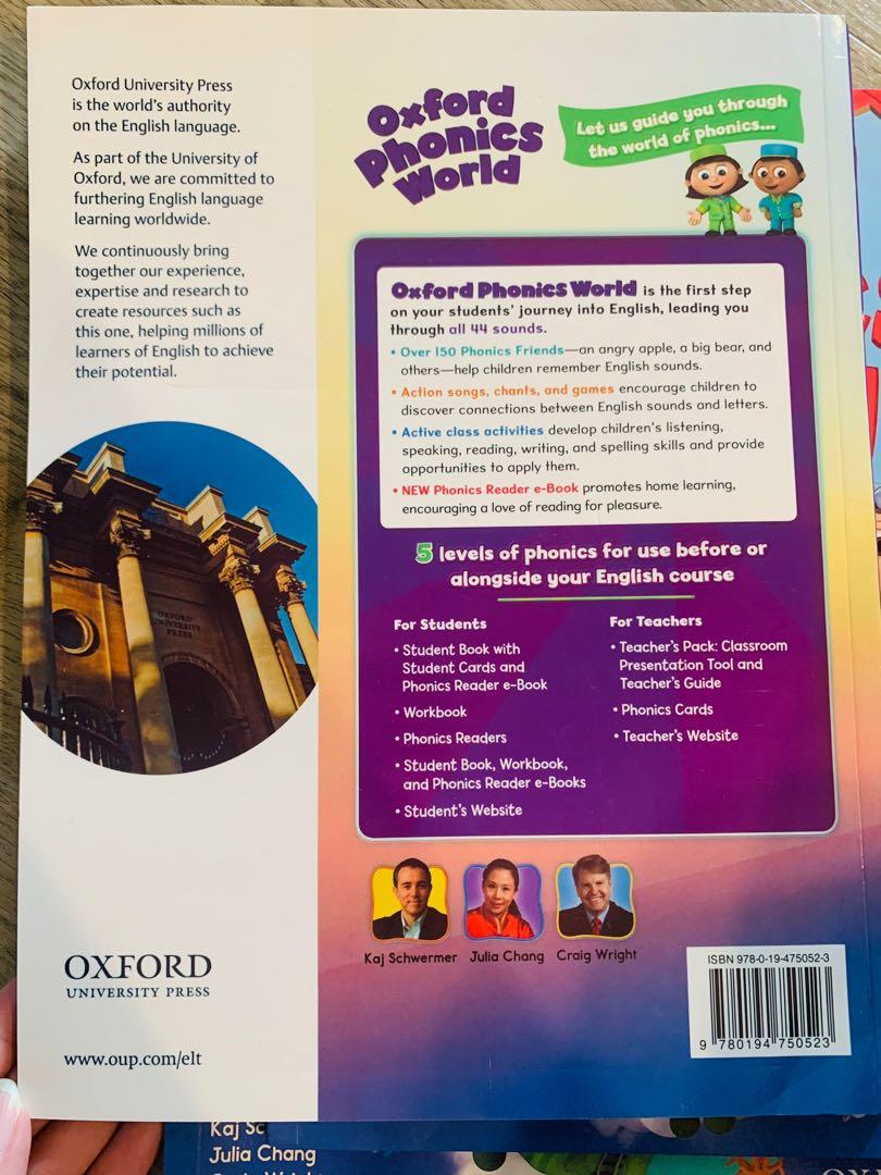 Hobbies　1-5,　Oxford　world　Children's　on　Books　phonics　Toys,　Magazines,　Books　Carousell