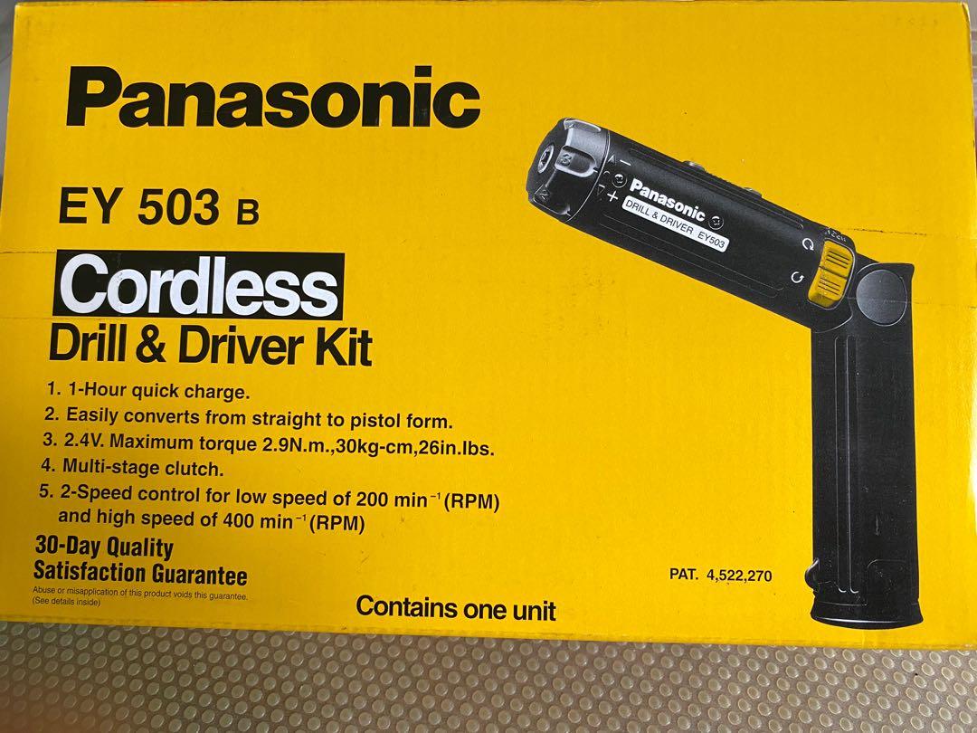 Panasonic drill sales kit