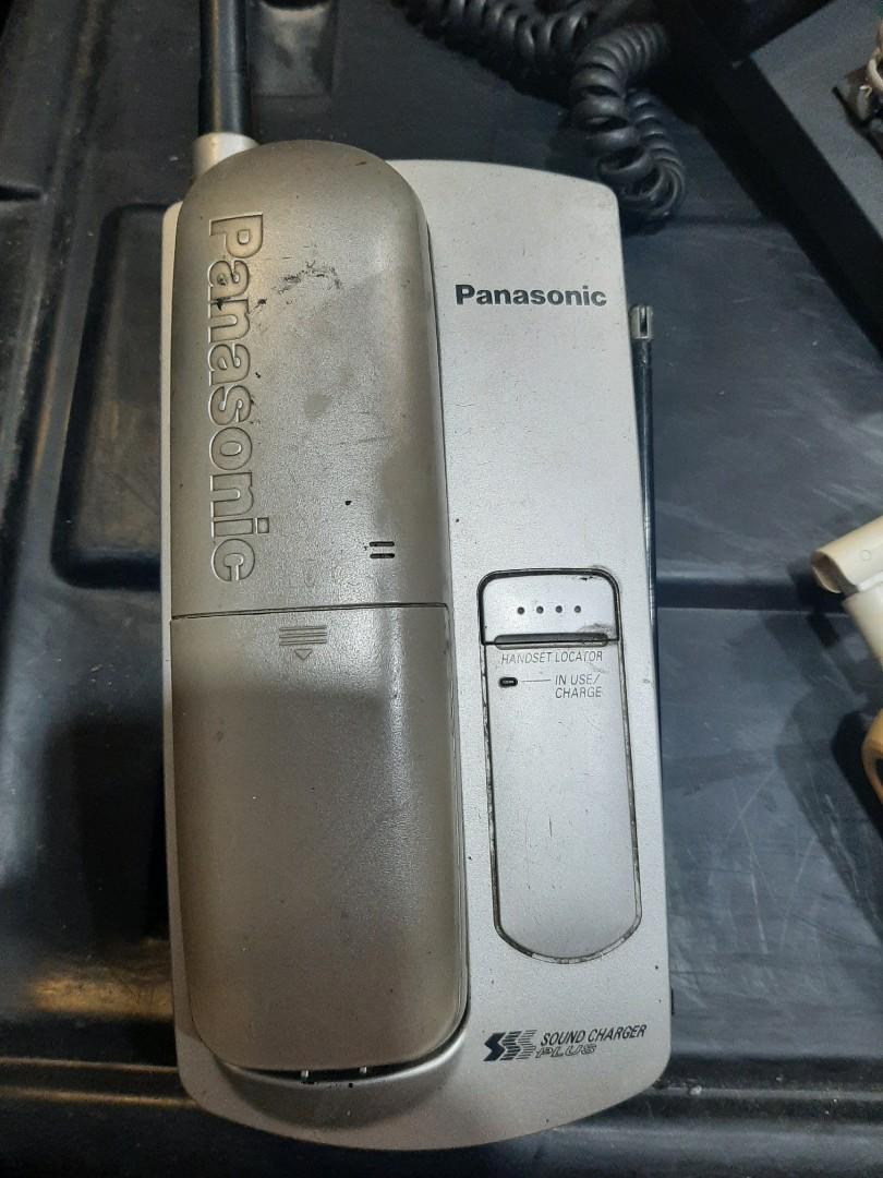Panasonic wireless phone (Category: Headphones & Headsets) located in Quezon City. Submitted by signalman2013 (Listing ID 1126796693, Image 2). Description: .