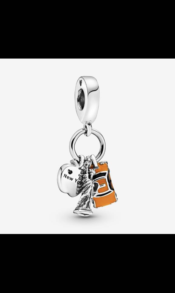 Pandora Symbols Of New York City Dangle Charm, Women's Fashion, Jewelry