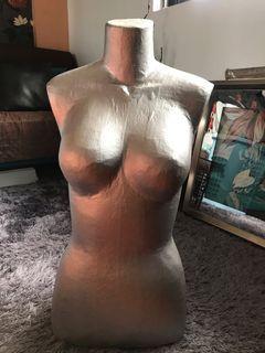 Paper Mache Half Body Mannequin
