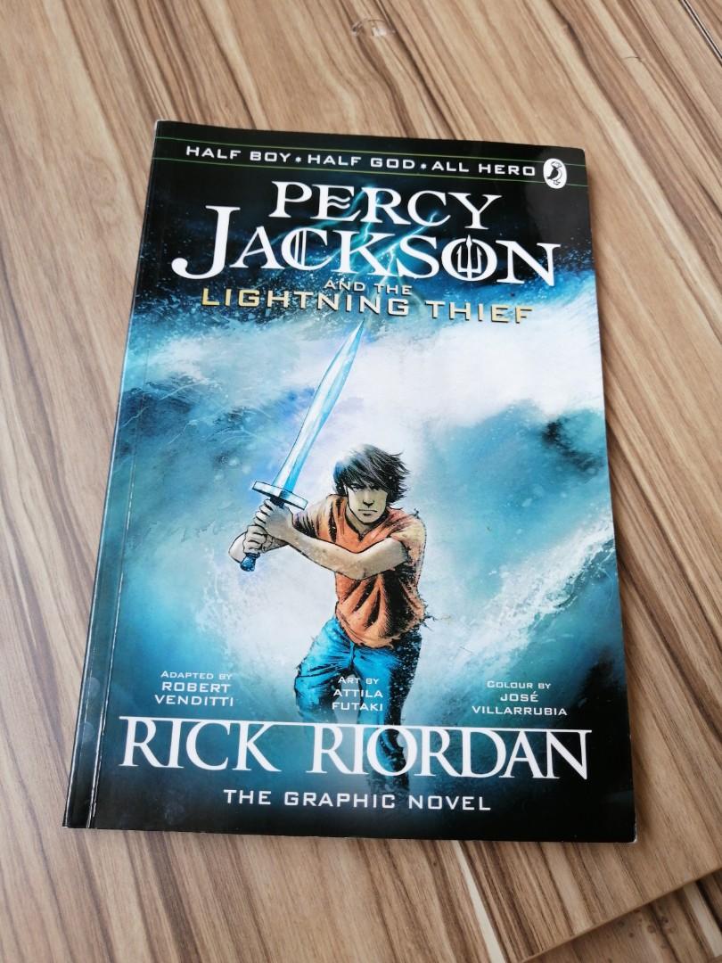 Percy Jackson Graphic novel, Hobbies & Toys, Books & Magazines ...