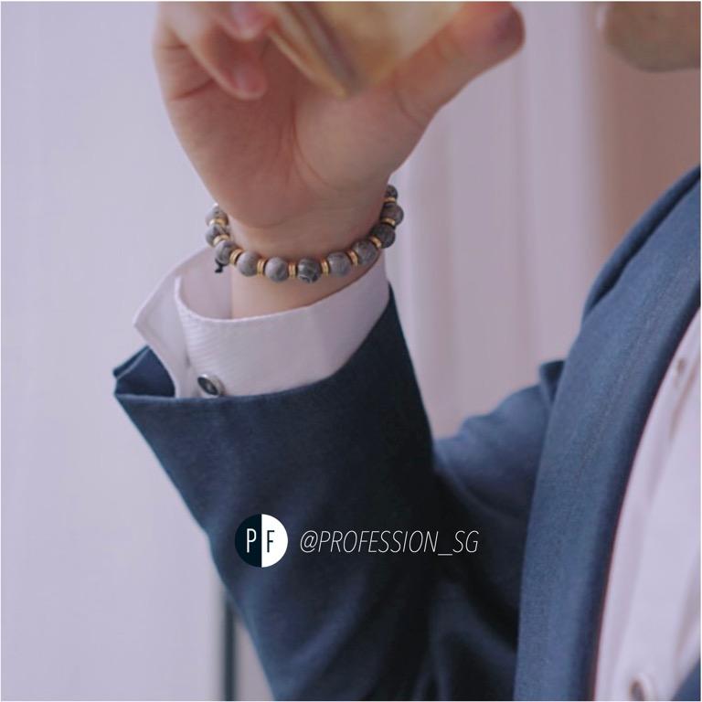 Mens jasper deals bracelet