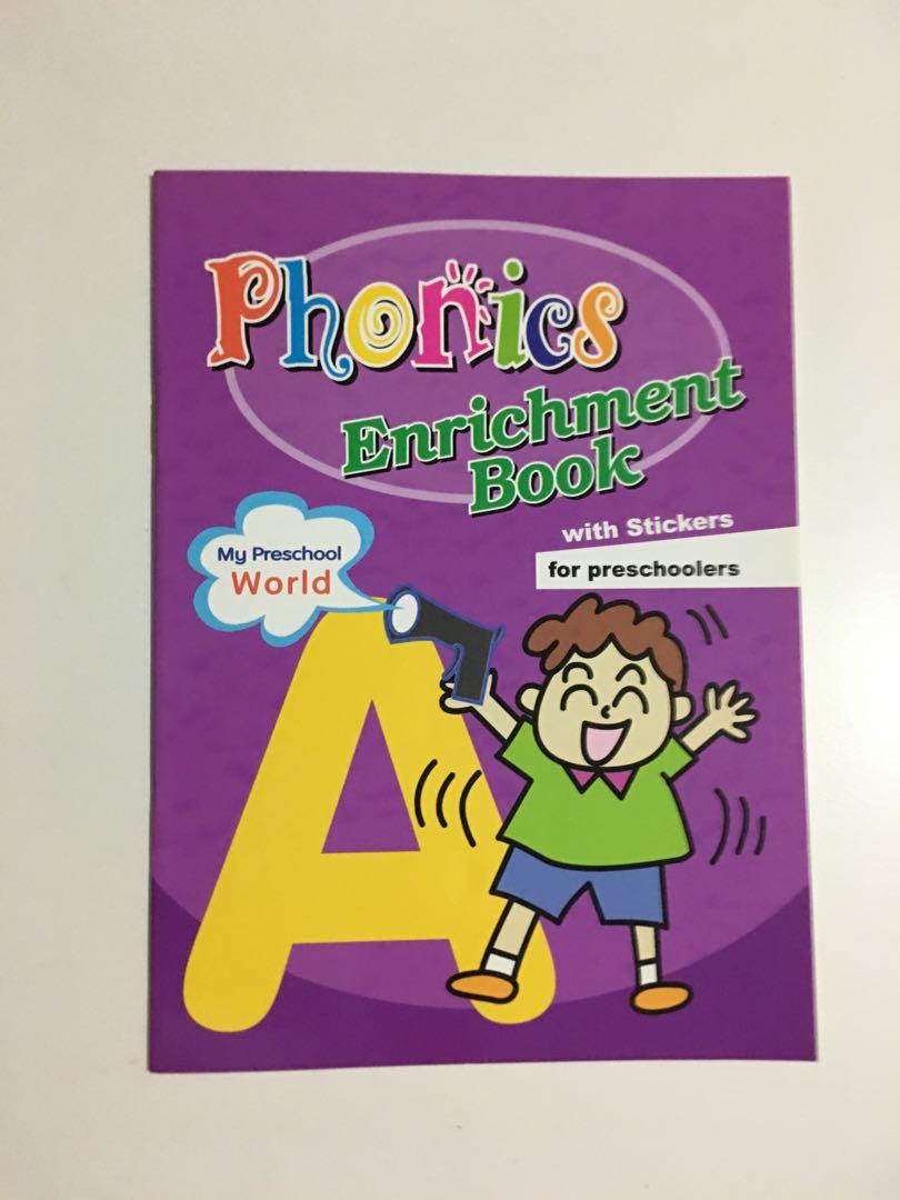 Phonics Reader, Activity Book & Enrichment Book ( Preschoolers