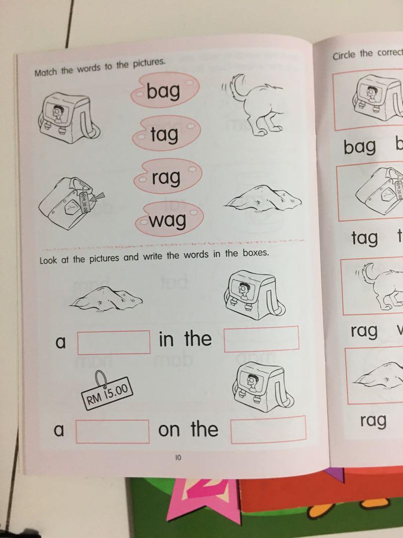 Phonics Reader, Activity Book & Enrichment Book ( Preschoolers