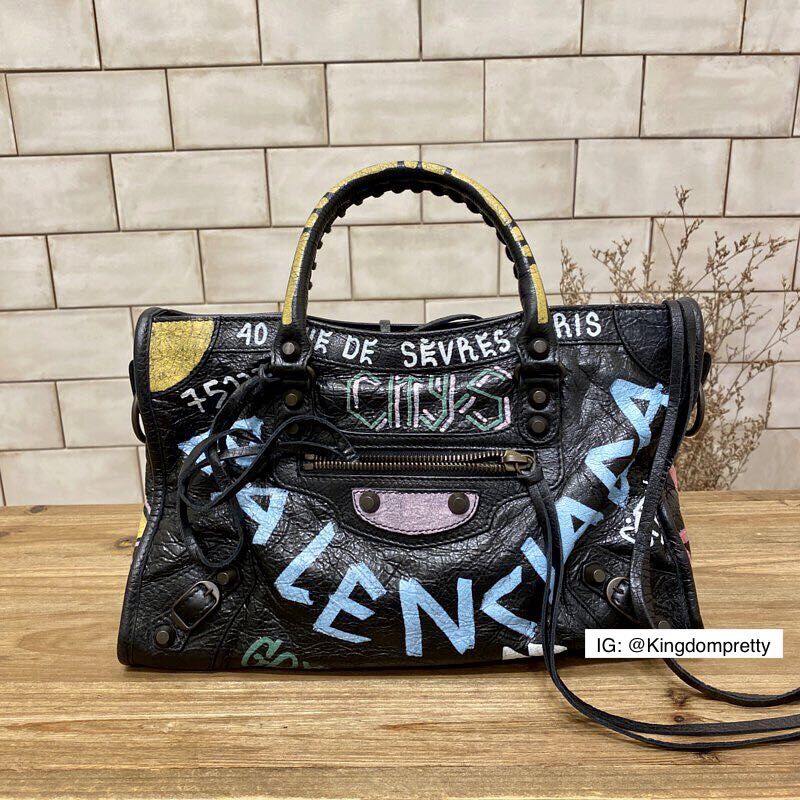 Balenciaga graffiti mini bag new arrivals