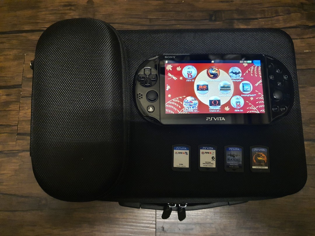 Ps Vita With Games Bundles Video Gaming Video Game Consoles Playstation On Carousell