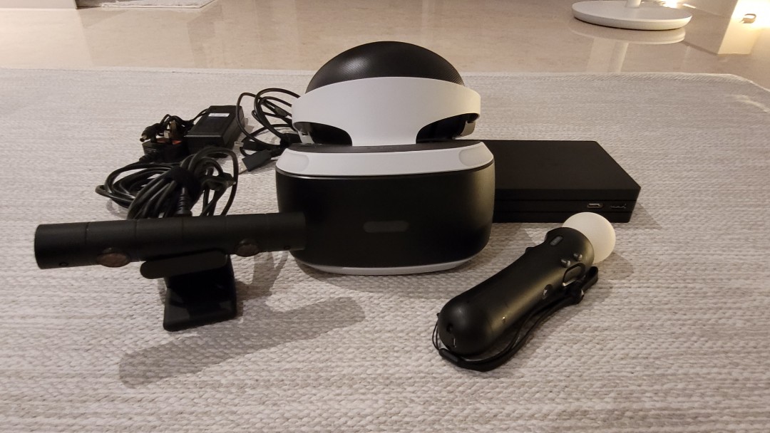 PSVR with move controller and camera, Video Gaming, Gaming Accessories